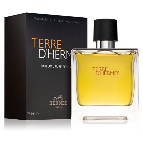 בושם הרמס לגבר טר דה הרמס פיור פרפיום Hermès Terre d'Hermes Parfum
